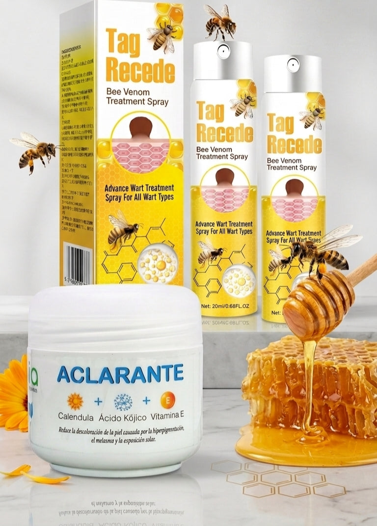 CREMA ACLARANTE Y TRATAMIENTO FACIAL